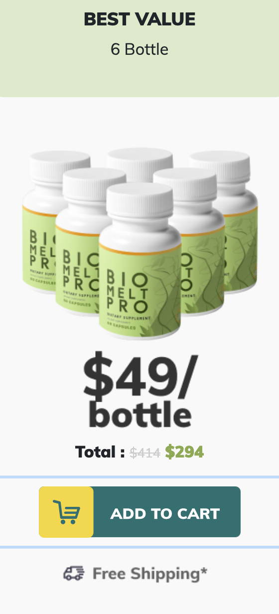 Bio Melt Pro - 6 Bottles